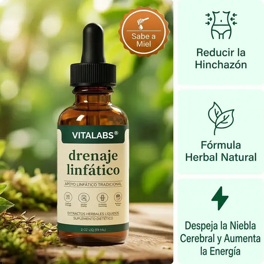 Drenaje Linfático Vitalabs®  - Gotas Naturales Maya Verra 100ml