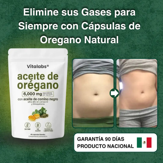 Acabe con sus Gases con Vitalabs