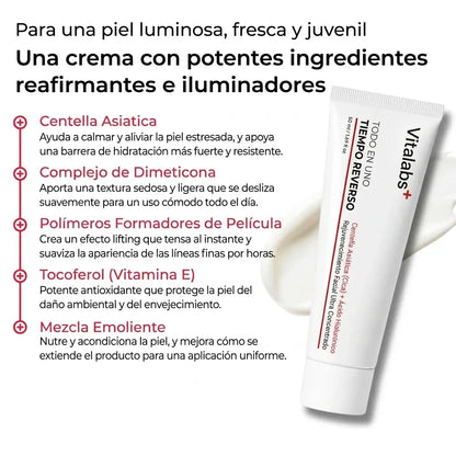 Crema Vitalabs™ Acaba con tus Arrugas ( Todo en Uno )