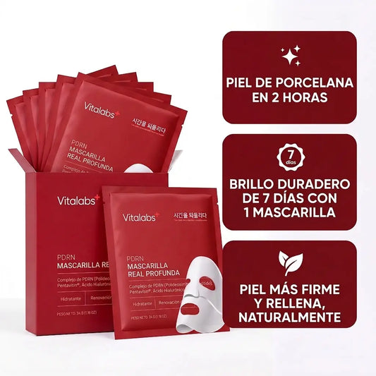 Mascarilla Colageno y PDRN 4 Unidades