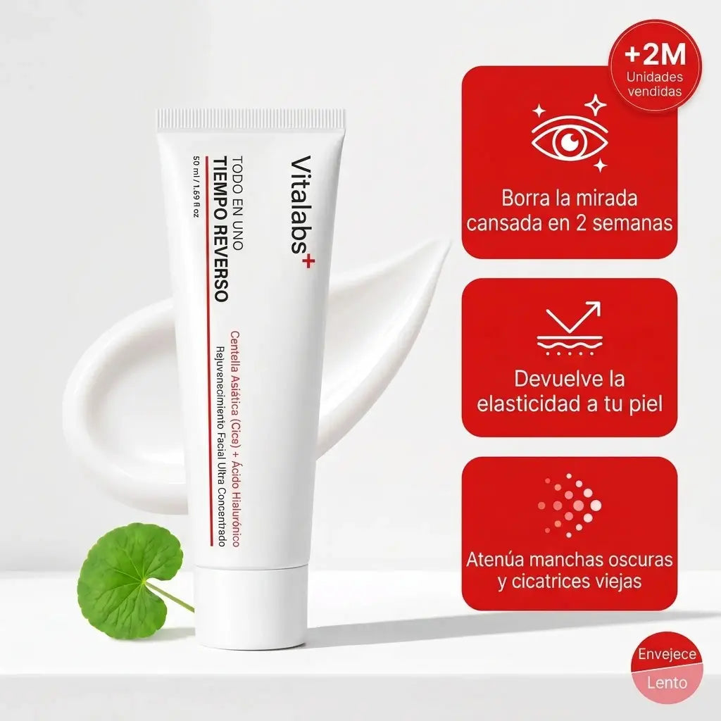 Crema Vitalabs™ Acaba con tus Arrugas ( Todo en Uno )